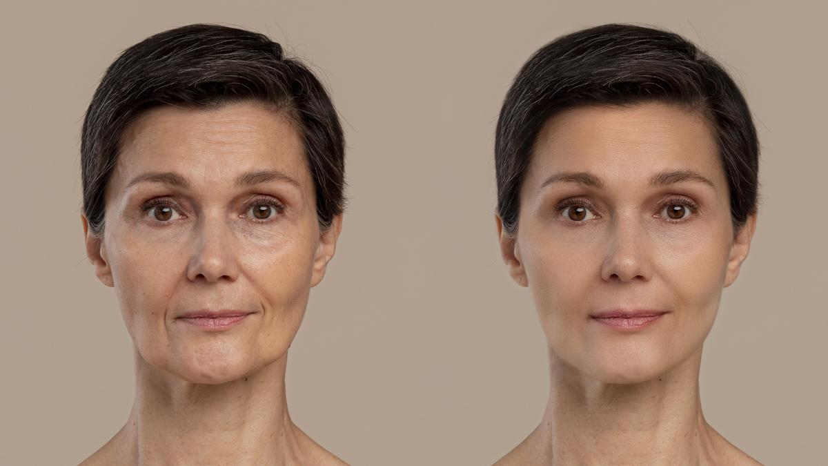 ภาพผลลัพธ์หลังฉีดโบท็อกซ์ ลดเลือนริ้วรอยบนใบหน้าดูเรียบเนียนขึ้น