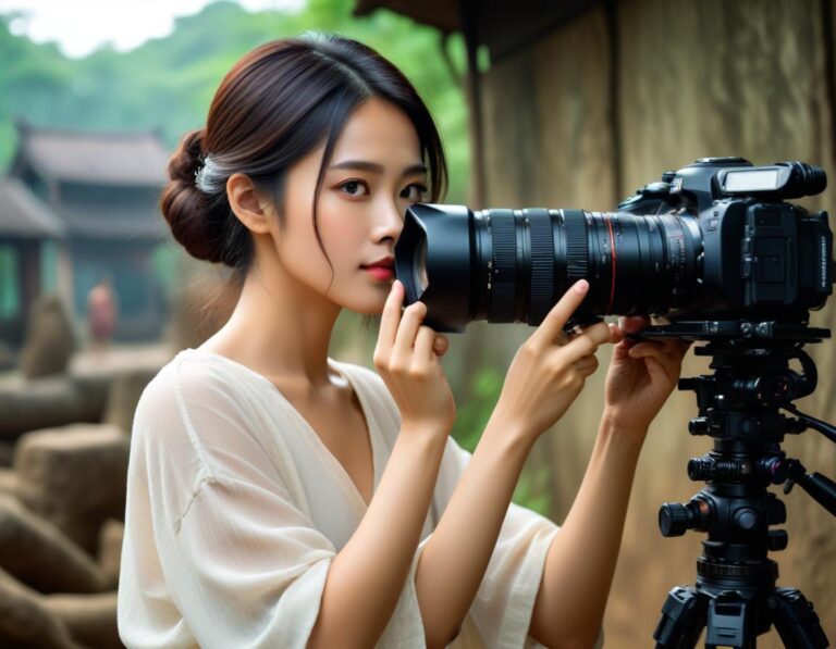 รอยแผลสิวบนใบหน้าถูกปกคลุมด้วยรองพื้นอย่างไร้ที่ติ สร้างมิติสวยงามและสดใส