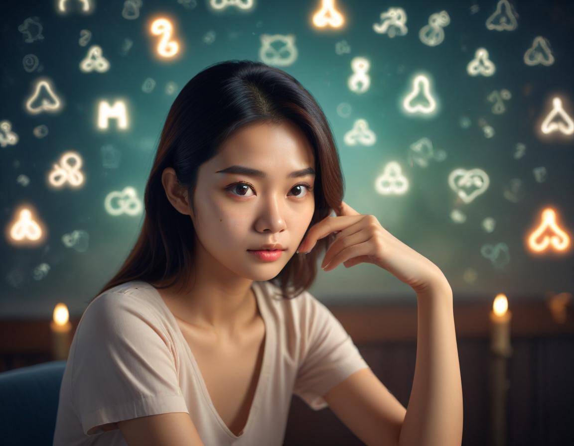 ภาพแสดงสิวขึ้นบริเวณกรอบหน้าเนื่องจากอิทธิพลของฮอร์โมน