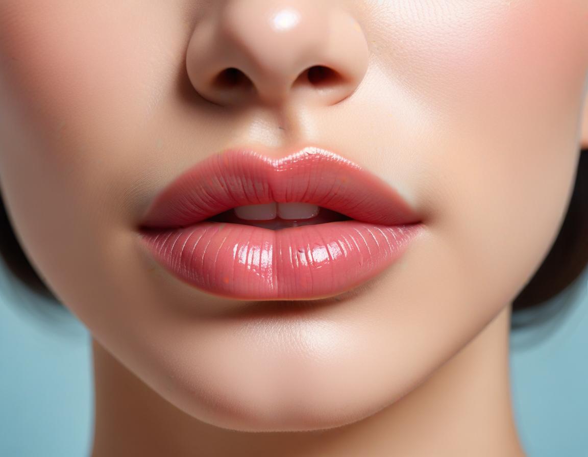 ภาพ ริมฝีปาก หลัง ฉีด ฟิลเลอร์ บวม เล็กน้อย ใกล้ชิด เห็น รายละเอียด พร้อม ข้อควรระวัง